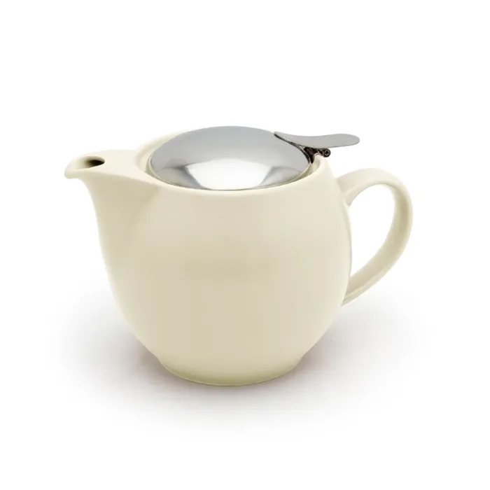 Zero Teapot 450ml Silky Ivory